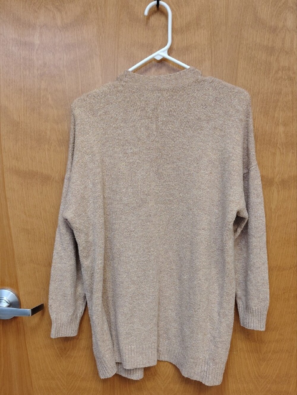 American Eagle Outfitters Tan Open-Front Cardigan - Picture 10 of 11